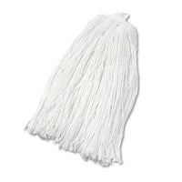 Cut-end Wet Mop Head, Rayon, No. 32, White