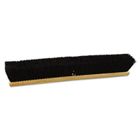 Floor Brush Head, 24" Wide, Polypropylene Bristles