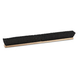 Floor Brush Head, 36" Wide, Polypropylene Bristles