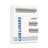 High-density Can Liners, 16 Gal, 6 Microns, 24" X 33", Natural, 1,000-carton