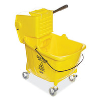 Pro-pac Side-squeeze Wringer-bucket Combo, 8.75gal, Yellow