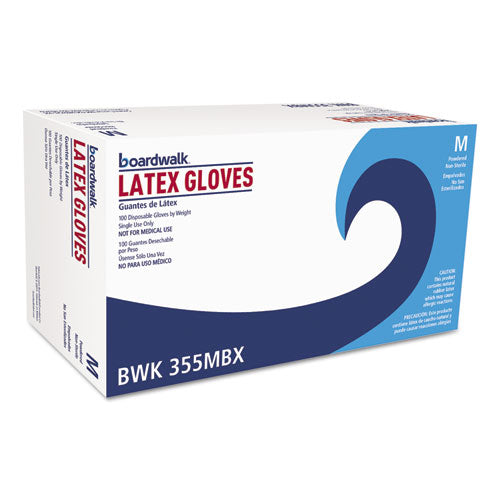 General Purpose Powdered Latex Gloves, Medium, Natural, 4 2-5 Mil, 1000-carton