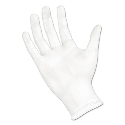 Exam Vinyl Gloves, Powder-latex-free, 3 3-5 Mil, Clear, Medium, 100-box