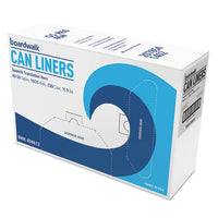 High-density Can Liners, 60 Gal, 19 Microns, 38" X 58", Natural, 150-carton