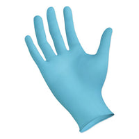 Disposable General-purpose Powder-free Nitrile Gloves, Large, Blue, 5 Mil, 100-box