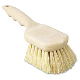 Utility Brush, Tampico Fill, 8 1-2" Long, Tan Handle