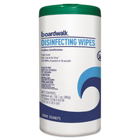 Disinfecting Wipes, 8 X 7, Lemon Scent, 75-canister, 6 Canisters-carton