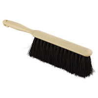 Counter Brush, Tampico Fill, 8" Long, Tan Handle