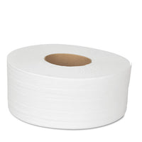 Jrt Bath Tissue, Jumbo, Septic Safe, 2-ply, White, 3.5" X 1000 Ft, 12 Rolls-carton