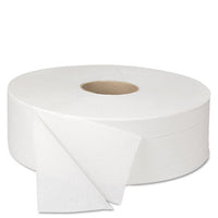 Jrt Bath Tissue, Jumbo, Septic Safe, 2-ply, White, 3.5" X 2000 Ft, 6 Rolls-carton