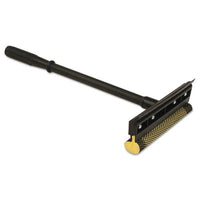 General-duty Squeegee, 8" Sponge Head-rubber Blade, 16" Plastic Handle