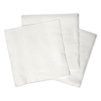 1-4-fold Lunch Napkins, 1-ply, 12" X 12", White, 6000-carton