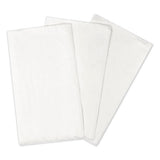 1-8-fold Dinner Napkins, 2-ply, 15 X 17, White, 300-pack, 10 Packs-carton