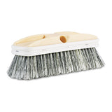 Polystyrene Vehicle Brush W-vinyl Bumper, 2 1-2" Bristles, 10" Brush