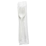 Mediumweight Wrapped Polypropylene Cutlery, Fork, White, 1000-carton