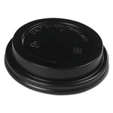 Hot Cup Lids, Fits 8 Oz Hot Cups, Black, 1000-carton