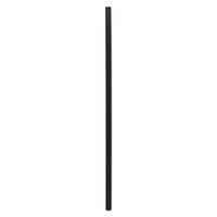 Wrapped Jumbo Straws, 7 3-4", Black, 12500-carton