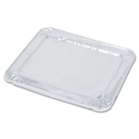 Half Size Aluminum Steam Table Pan Lid, Deep, 100-carton