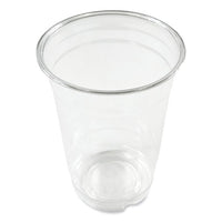 Clear Plastic Pete Cups, 14 Oz, 50/bag, 20 Bags/carton