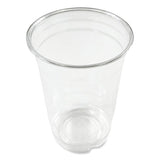 Clear Plastic Pete Cups, 14 Oz, 50/bag, 20 Bags/carton