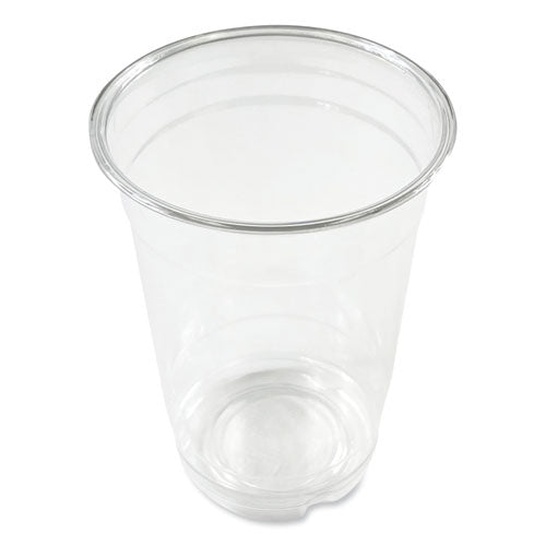 Clear Plastic Pete Cups, 14 Oz, 50/bag, 20 Bags/carton
