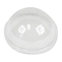 Pet Cold Cup Dome Lids, Fits 9 Oz To 10 Oz Pet Cups, Clear, 1,000/carton
