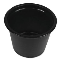 Soufflé-portion Cups, 1 Oz, Polypropylene, Clear, 20 Cups-sleeve, 125 Sleeves-carton