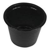 Soufflé-portion Cups, 1 Oz, Polypropylene, Clear, 20 Cups-sleeve, 125 Sleeves-carton