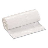 High Density Industrial Can Liners Coreless Rolls, 60 Gal, 16 Microns, 38 X 60, Natural, 8 Rolls Of 25 Bags