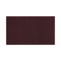 Deep Scrub Pads, 20 X 14, Maroon, 10-carton