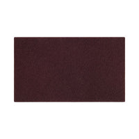 Deep Scrub Pads, 28 X 14, Maroon, 10-carton