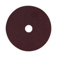 Deep Scrub Pads, 20" Diameter, Maroon, 10-carton