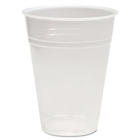 Translucent Plastic Cold Cups, 10 Oz, Polypropylene, 10 Cups-sleeve, 100 Sleeves-carton