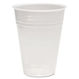 Translucent Plastic Cold Cups, 10 Oz, Polypropylene, 10 Cups-sleeve, 100 Sleeves-carton