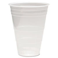 Translucent Plastic Cold Cups, 9oz, Polypropylene, 100-pack