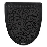 Urinal Mat 2.0, Rubber, 17.5 X 20, Black-black, 6-carton