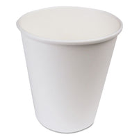 Paper Hot Cups, 20 Oz, White, 12 Cups-sleeve, 50 Sleeves-carton