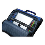 Universal Zipper Binder, 3 Rings, 2" Capacity, 11 X 8.5, Purple-gray Accents