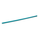 Marine Biodegradable Straws, 7.75", Ocean Blue, Wrapped, 375-box, 10 Boxes-carton, Packaged For Sale In Ca And Md