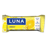 Whole Nutrition Bar, Lemon Zest, 1.69 Oz Bar, 15 Bars-box