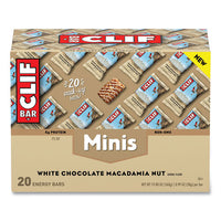 Energy Bar Minis, White Chocolate Macadamia Nut, 1 Oz, 20-box