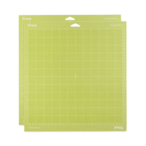 Standardgrip Machine Mat, 12 X 12, Green, 2-pack