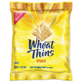 Wheat Thins Crackers, Original, 1.75 Oz Bag, 72-carton