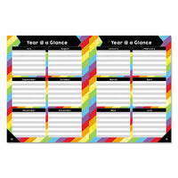 Teacher Planners, Celebrate Learning Theme, 11 X 8.5, Black
