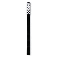 Flo-pac Utility Toothbrush Style Maintenance Brush, Nylon, 7 1-4", Black