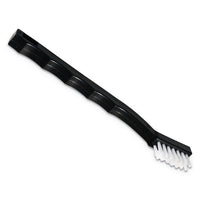 Flo-pac Utility Toothbrush Style Maintenance Brush, Nylon, 7 1-4", Black