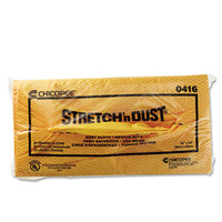 Stretch 'n Dust Cloths, 23 1-4 X 24, Orange-yellow, 20-bag, 5 Bags-carton