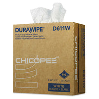 Durawipe Medium-duty Industrial Wipers, 13.1 X 12.6, White, 650-roll