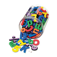 Magnetic Alphabet Letters, Assorted Colors. 105-pack