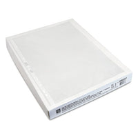 Standard Weight Poly Sheet Protectors, Clear, 2", 11 3-4 X 8 1-4, 50-bx